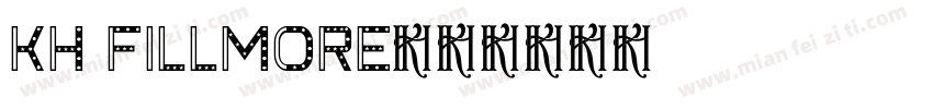KH FILLMORE字体转换